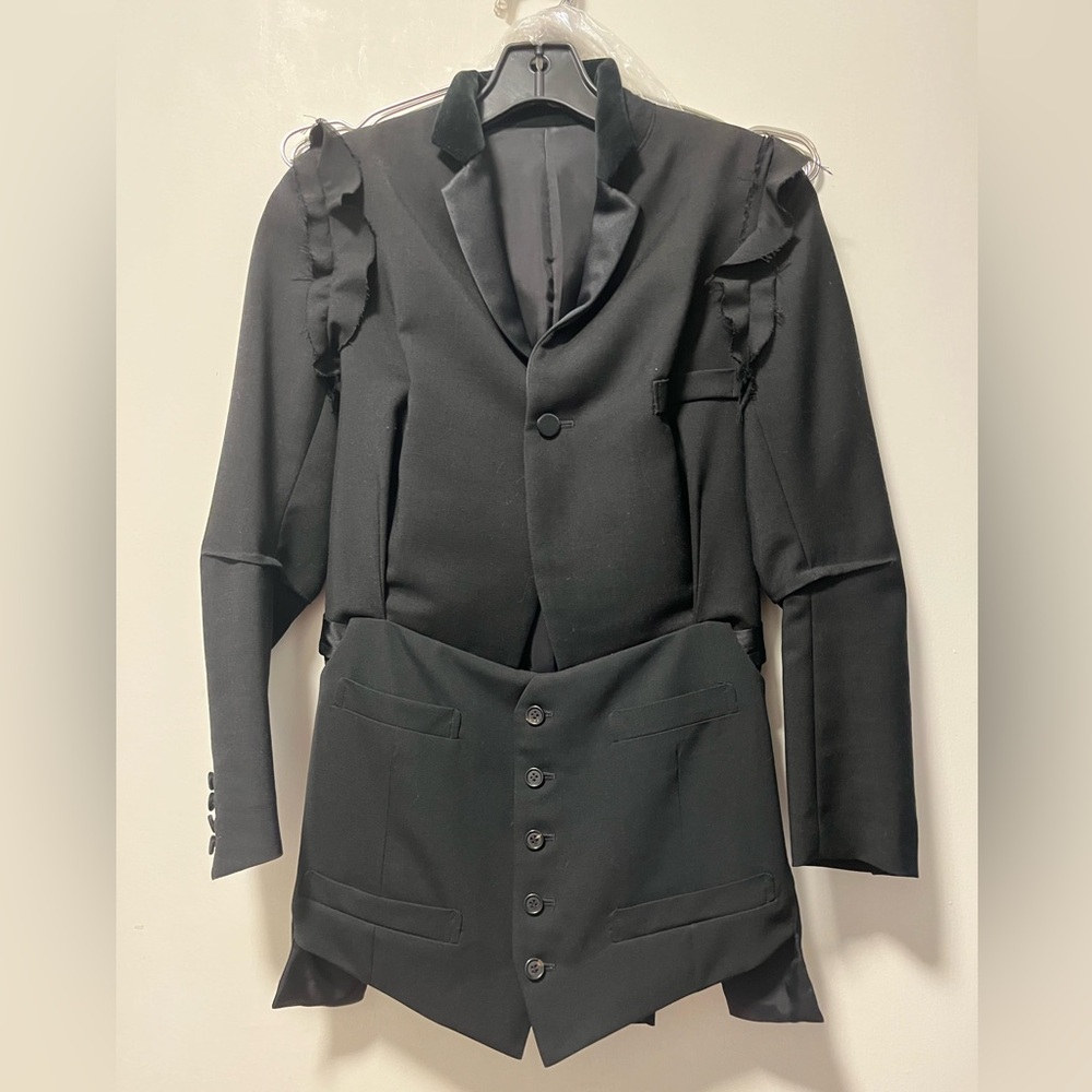 UNDERCOVER Black Avant Garde Jacket/coat/blazer Size 1